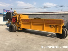 山东可移动式柴油机型链板进料破碎机